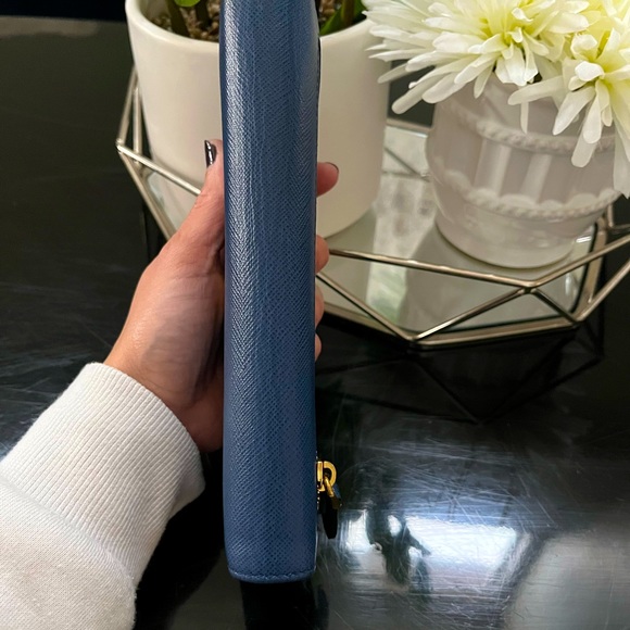 Prada Safiano wallet blue - Picture 6 of 11